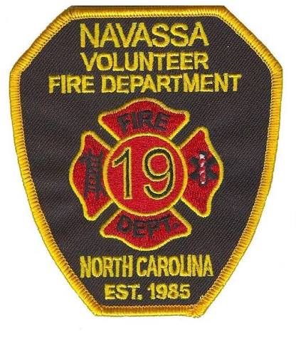 Navassa Volunteer Fire Department patch